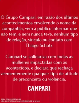 comunicado campari